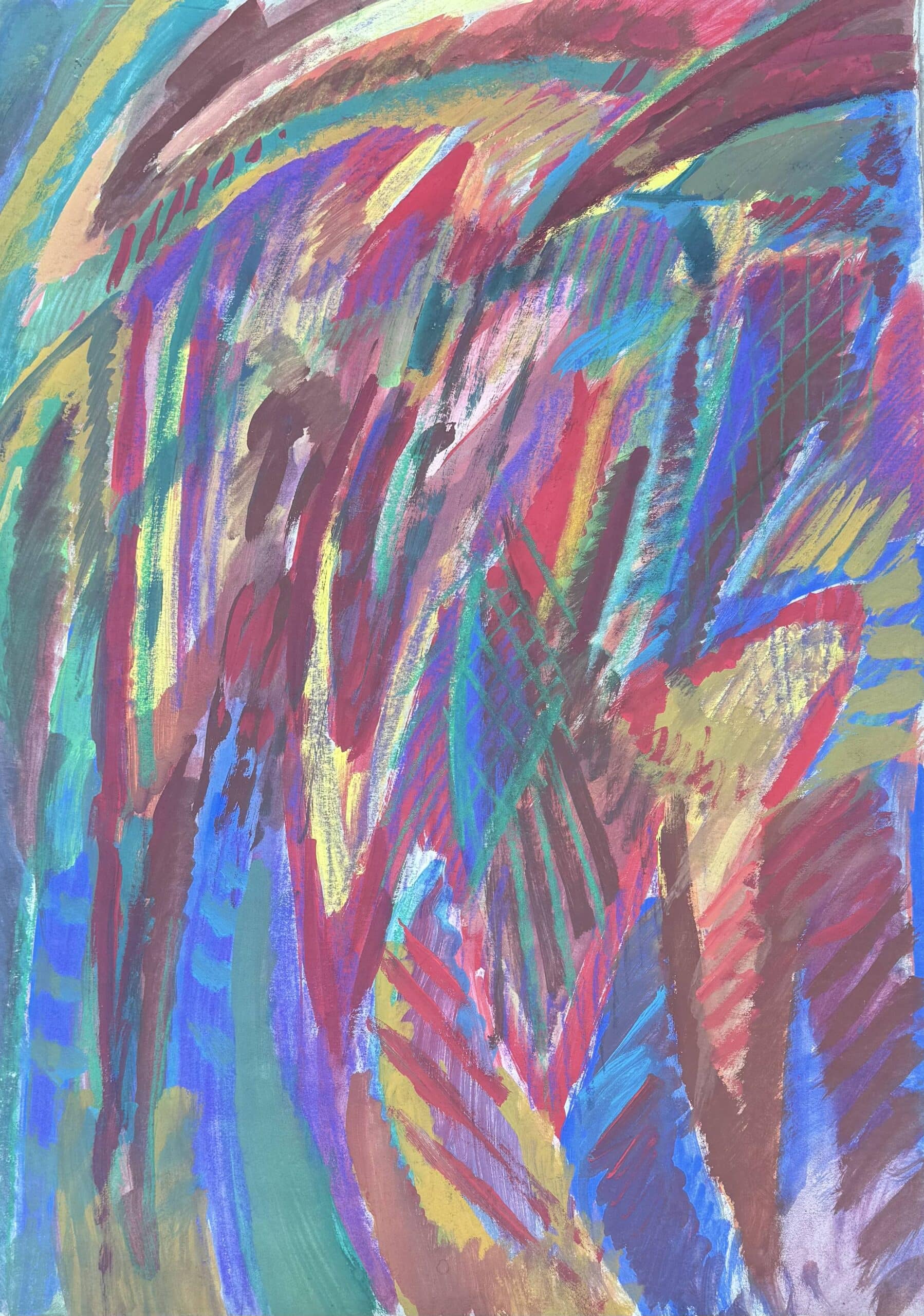 Curcubeu, 50 x 70 cm
