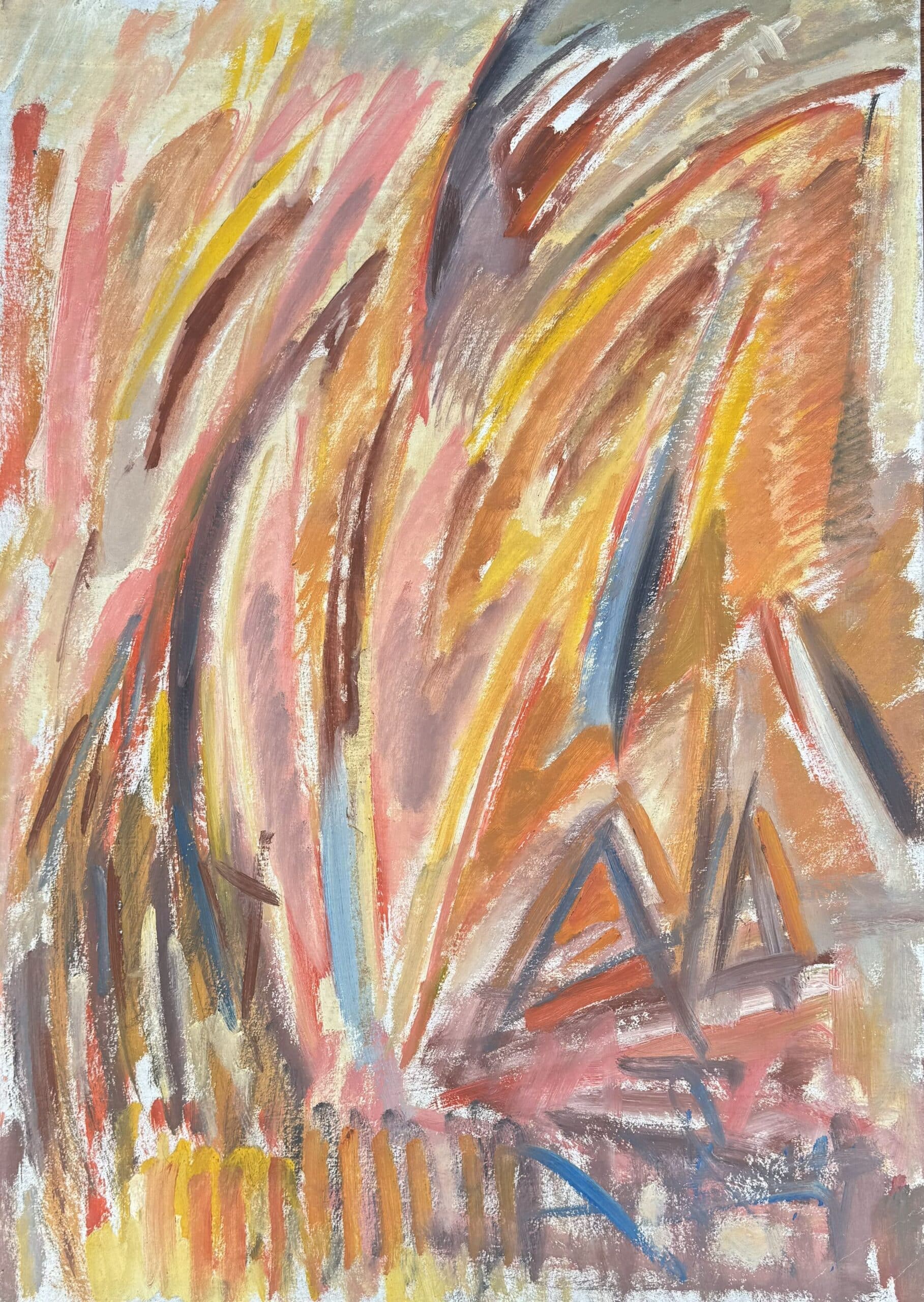 Foc roz, 50 x 70 cm