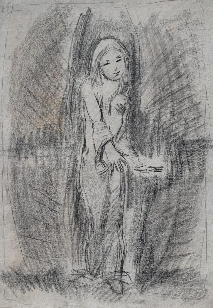 Sol tânăr, 50 x 70 cm