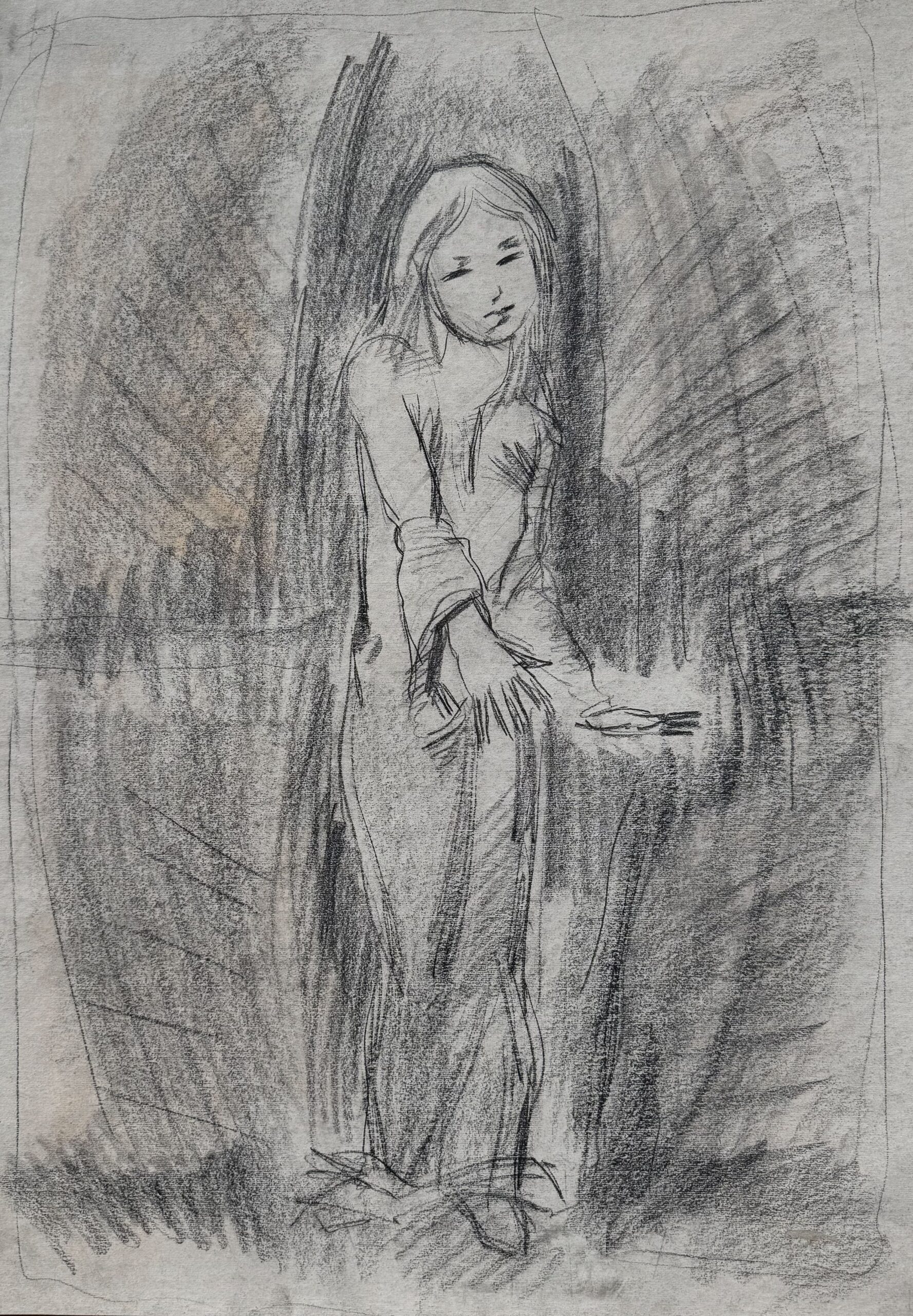 Sol tânăr, 50 x 70 cm